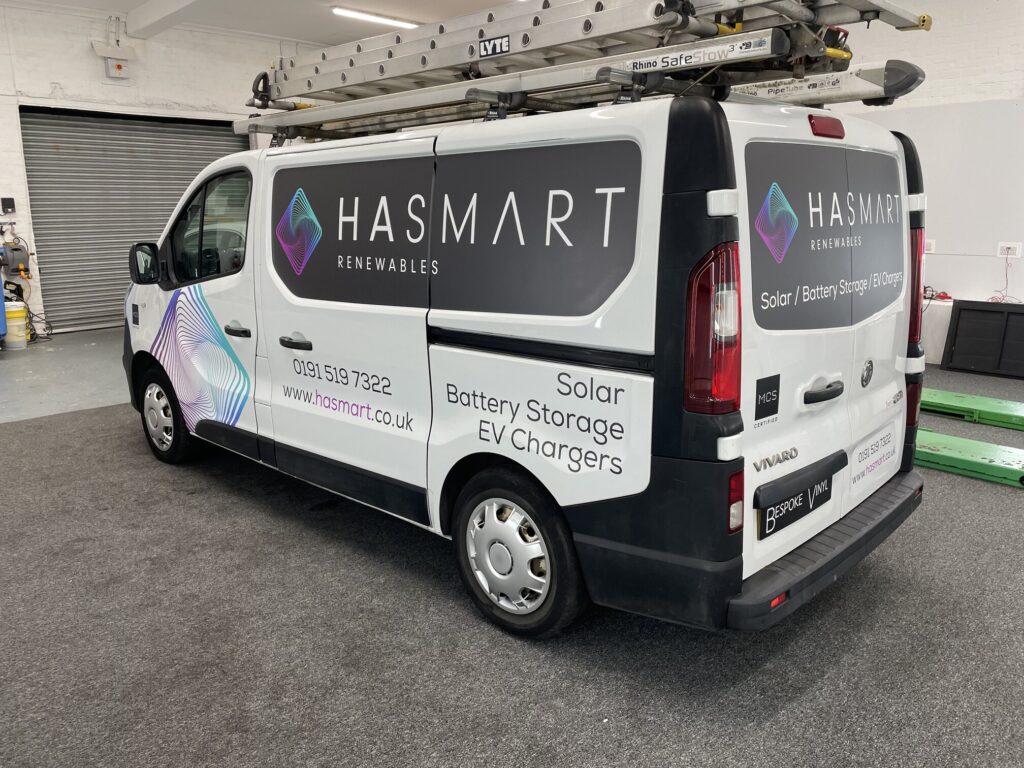 Professional vehicle wrap installation